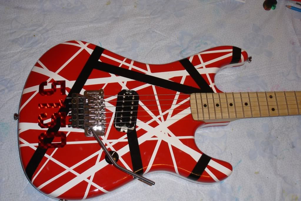 FS Kramer Baretta EVH 5150 Van Halen replica guitar